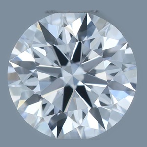 Round diamond — real photo