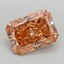 2.07 Ct. Fancy Vivid Brownish Orange Radiant Lab Grown Diamond