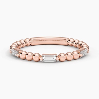 Baguette Lab Diamond Bubble Ring (1/2 ct. tw.)