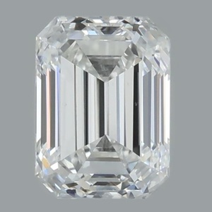 Emerald diamond — real photo