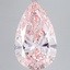 10.01 Ct. Fancy Intense Pink Pear Lab Grown Diamond