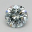 1.00 Ct. Fancy Intense Green Round Lab Grown Diamond