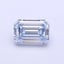 1.17 Ct. Fancy Blue Emerald Lab Grown Diamond