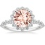 18K White Gold Marseille Halo Diamond Ring (1/2 ct. tw.), smalltop view