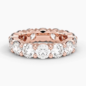 Eternity Lab Diamond Ring (7 ct. tw.) in 14K Rose Gold