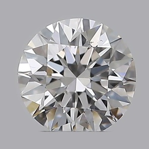 Round diamond — real photo