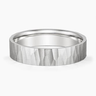 Aspen 5mm Wedding Ring in Platinum