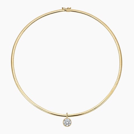 Lab Diamond Omega Chain Necklace (3 ct. tw.)