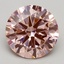 3.01 Ct. Fancy Intense Pink Round Lab Grown Diamond