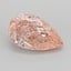 1.71 Ct. Fancy Vivid  Pink Pear Lab Grown Diamond