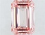 30.67 Ct. Fancy Vivid  Pink Emerald Lab Grown Diamond