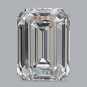 Emerald diamond — real photo