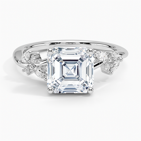 18K White Gold Arden Diamond Ring