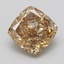 1.62 Ct. Light  Brown Cushion Lab Grown Diamond