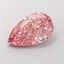 2.20 Ct. Fancy Vivid Pink Pear Lab Grown Diamond