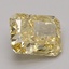 1.22 Ct. Fancy Intense Yellow Radiant Lab Grown Diamond
