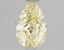 1.01 Ct. Fancy Yellow Pear Lab Grown Diamond