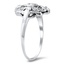 The Donie Ring, smalltop view on a hand