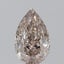 0.61 Ct. Fancy Pinkish Brown Pear Diamond