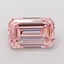 2.55 Ct. Fancy Pink Emerald Lab Grown Diamond