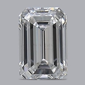 Emerald diamond — real photo
