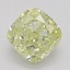 1.31 Ct. Fancy Yellow Cushion Diamond