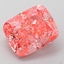 2.78 Ct. Fancy Vivid  Pink Cushion Lab Grown Diamond