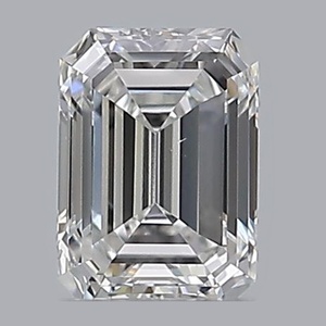 Emerald diamond — real photo