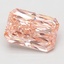 6.07 Ct. Fancy Vivid Pink Radiant Lab Grown Diamond