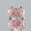 1.10 Ct. Fancy Intense Pink Radiant Lab Grown Diamond