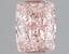 0.81 Ct. Fancy Intense Pink Cushion Lab Grown Diamond