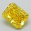 1.95 Ct. Fancy Vivid Yellow Radiant Lab Grown Diamond