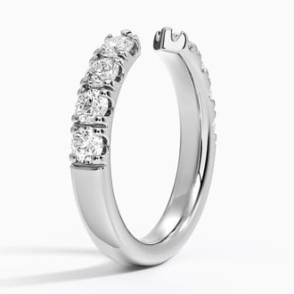 Lyric Diamond Open Ring (3/4 ct. tw.) in Platinum