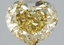 2.57 Ct. Fancy Intense  Yellow Heart Lab Grown Diamond