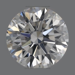 Round diamond — real photo