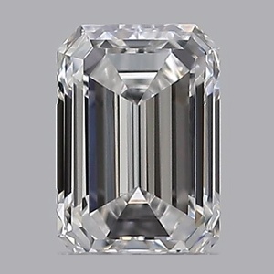 Emerald diamond — real photo