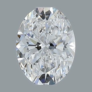 Oval diamond — real photo