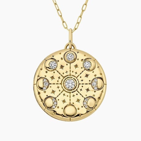 To the Moon Diamond Locket (1/3 ct. tw.)