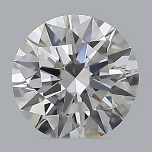 Round diamond — real photo