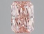 0.56 Ct. Fancy Intense Pink Radiant Lab Grown Diamond