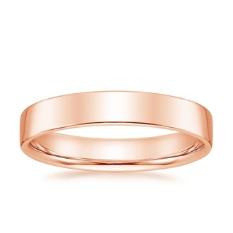 Mojave 4mm Wedding Ring in 14K Rose Gold