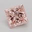 1.54 Ct. Fancy Intense Pink Princess Lab Grown Diamond