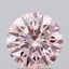 2.55 Ct. Fancy Intense Pink Round Lab Grown Diamond