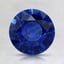 7.3x7.2mm Blue Round Sapphire
