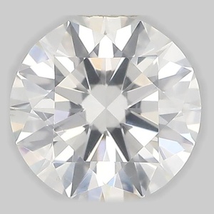 Round diamond — real photo