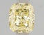 1.04 Ct. Fancy Vivid Yellow Cushion Lab Grown Diamond