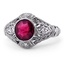 Edwardian Ruby Vintage Ring