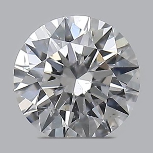 Round diamond — real photo