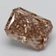 4.16 Ct. Fancy  Brown Radiant Lab Grown Diamond