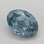 2.86 Ct. Fancy Vivid  Blue Oval Lab Grown Diamond